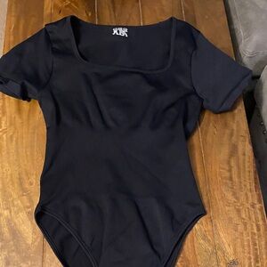 Elegant Black Shapewear Bodysuit